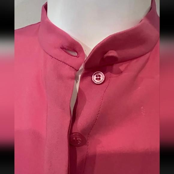 Alexander McQueen Silk Blouse 👚 IT Size 40/ US 4 - Picture 4 of 9